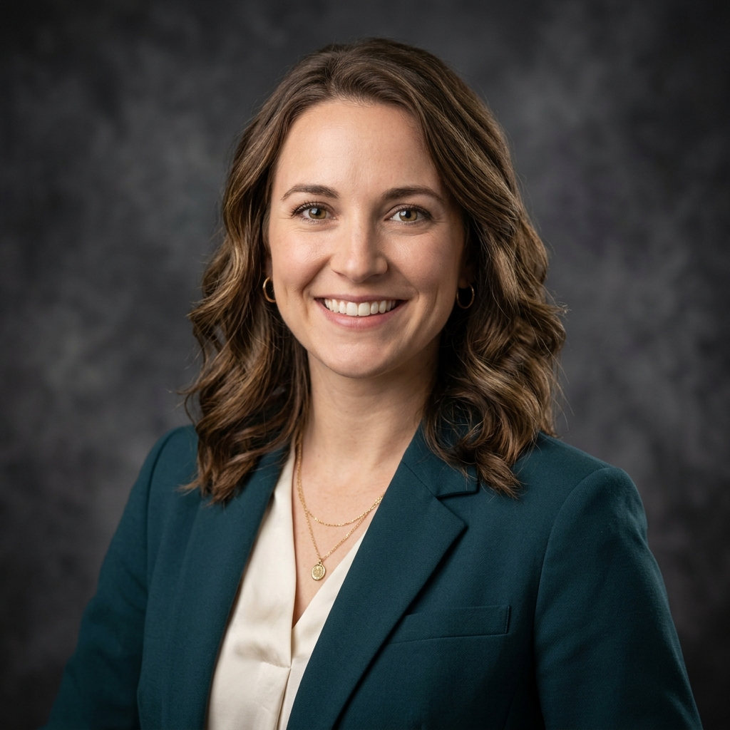 Portrait of Ms. Sarah Lindeman, Assistant Band Director