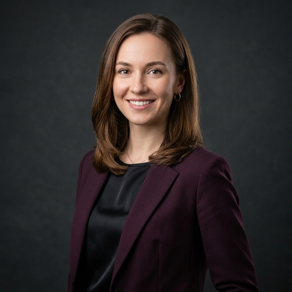 Portrait of Ms. Elena Rostova, Color Guard Director